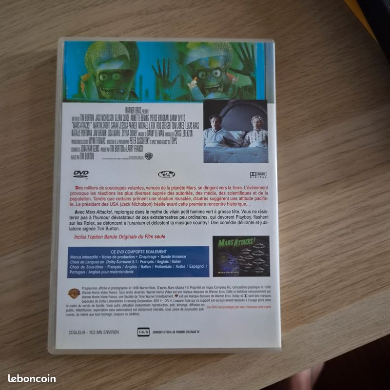 DVD Mars Attacks (image 2)