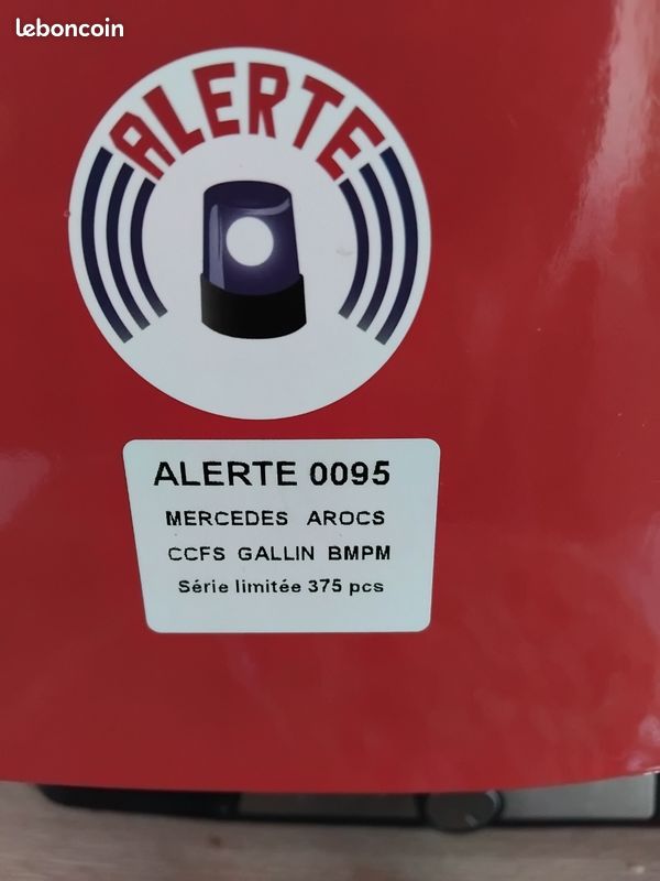 Mercedes-Benz Unimog U 5023 BMPM Pompiers ALERTE