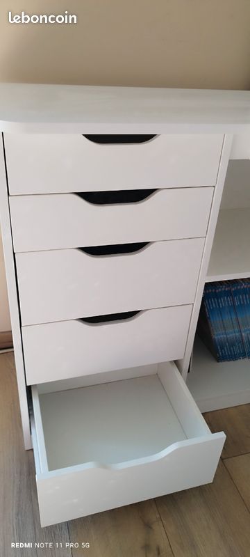 Superbe coiffeuse miroir éclairé et prises intégrées (image 8)