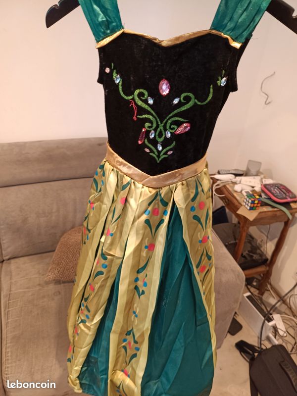 Robe reine des neiges Anna (image 1)