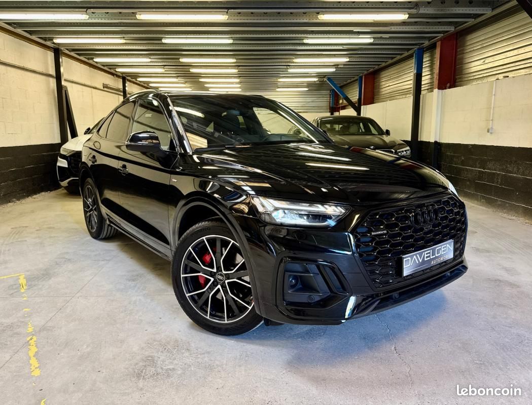 Audi Q5 Sportback 50 TFSIe Hybrid PHEV 299 ch Quattro S line S tronic 7 - 1e main Origine FR (image 1)