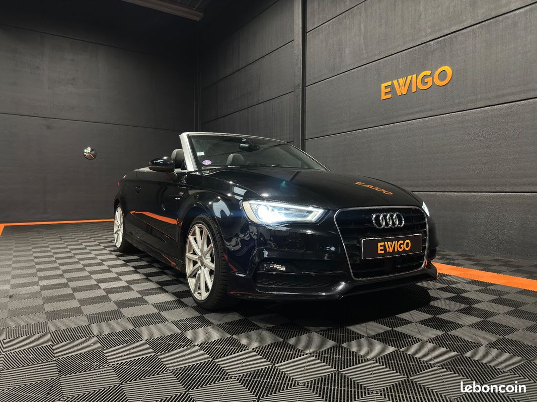 AUDI A3 CABRIOLET 1.8 TFSI 180CH AMBITION LUXE S-TRONIC - S LINE - CUIR - JA 18" - CAMERA RECUL - REGULATEUR ADAPTATIf (image 16)