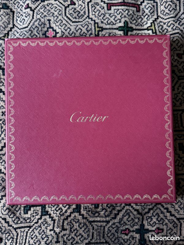 FOULARD CARRÉ CARTIER PANTHÈRE Soie 66cm VINTAGE 2002 | NEUF AVEC BOÎTE et DOCS (image 12)