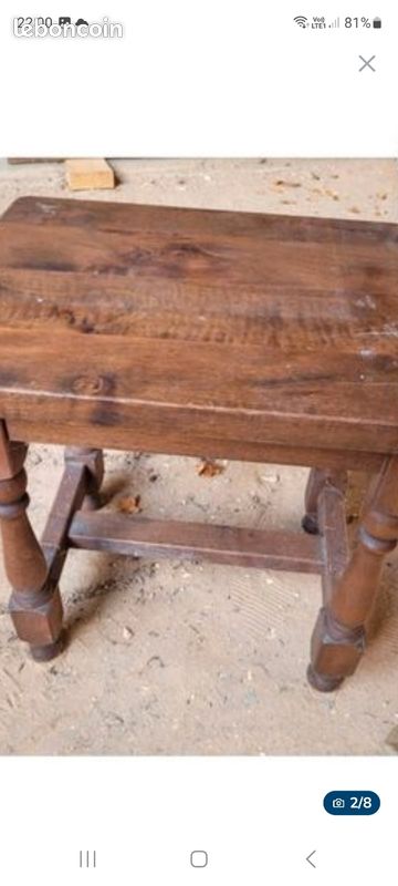 Table basse ancienne (image 2)