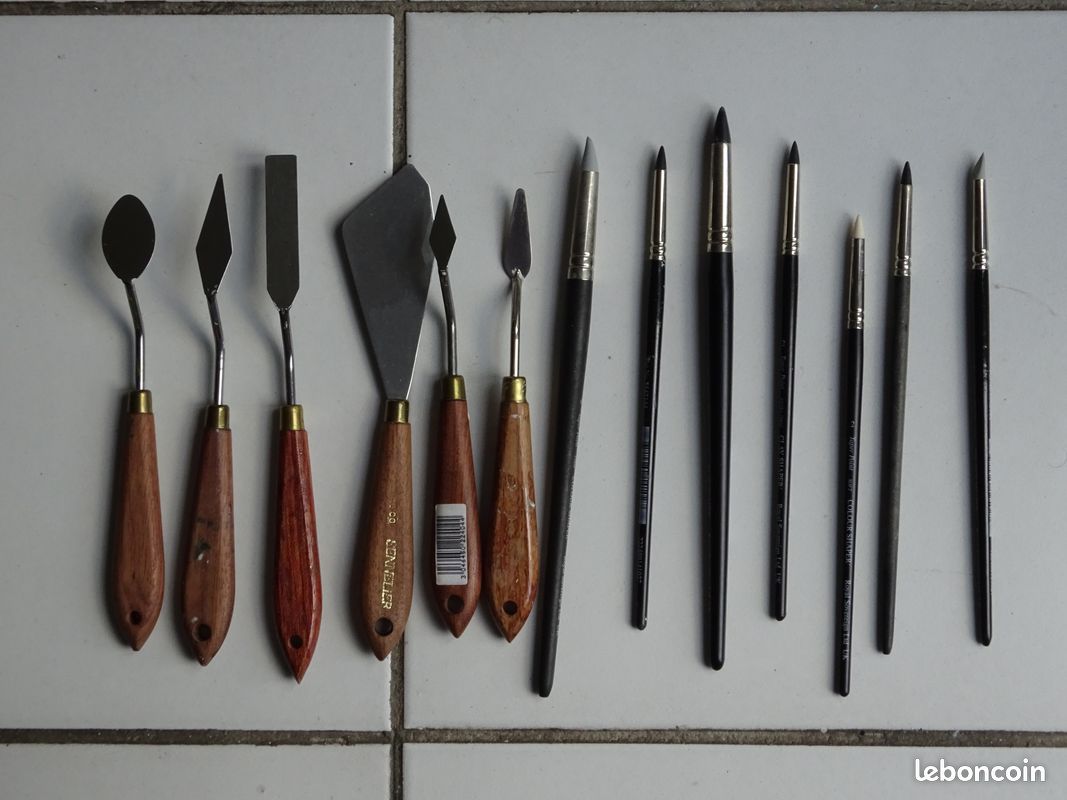 Beaux-arts : couteaux à peindre et shapers (image 1)