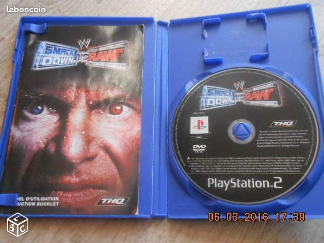 Jeux PS2 - SmackDown vs RAW (image 3)