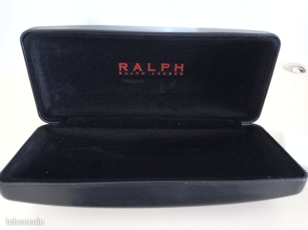 Boitier étui à lunettes de soleil ou de vue Noir Ralph lauren Neuf