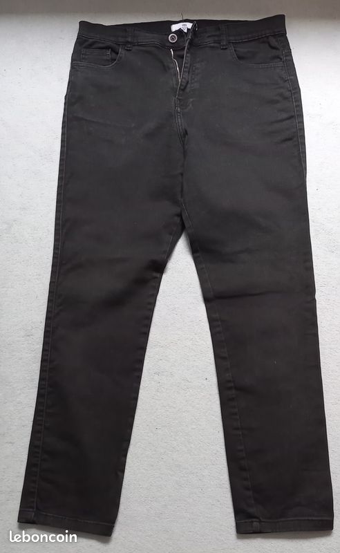 Jean femme noir (image 1)