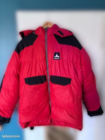 Gilet Sans Manches L.L.Bean En Nylon Rouge Et Duvet - Taille M - Occasion, Idéal Pour Femme