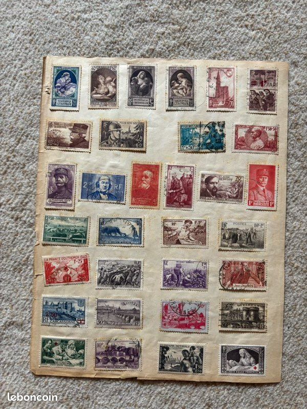 Timbres anciens (image 1)