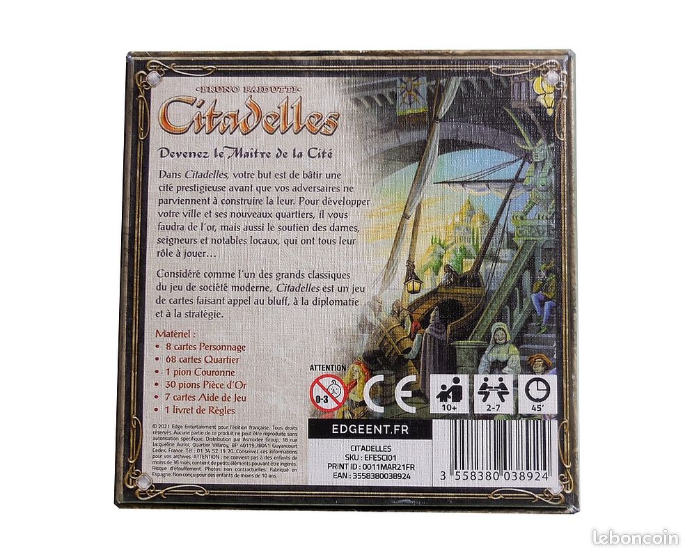 Citadelles - jeu (image 3)