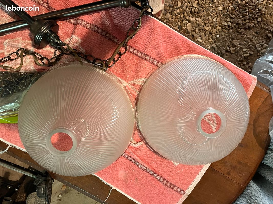Suspension luminaire double IKEA Tostarp (image 5)