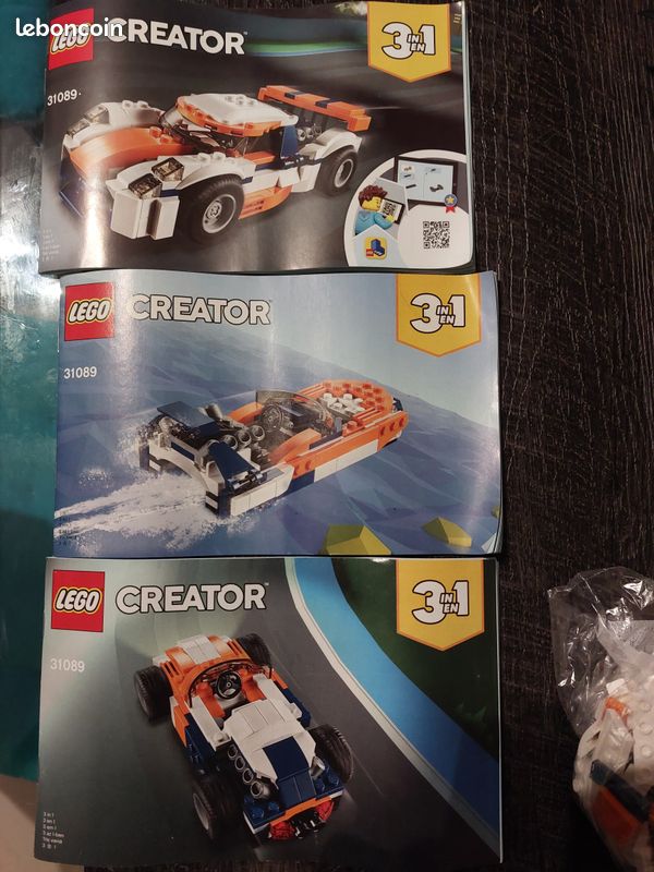 Lego creator 3 en 2 numéro 31089 (image 1)