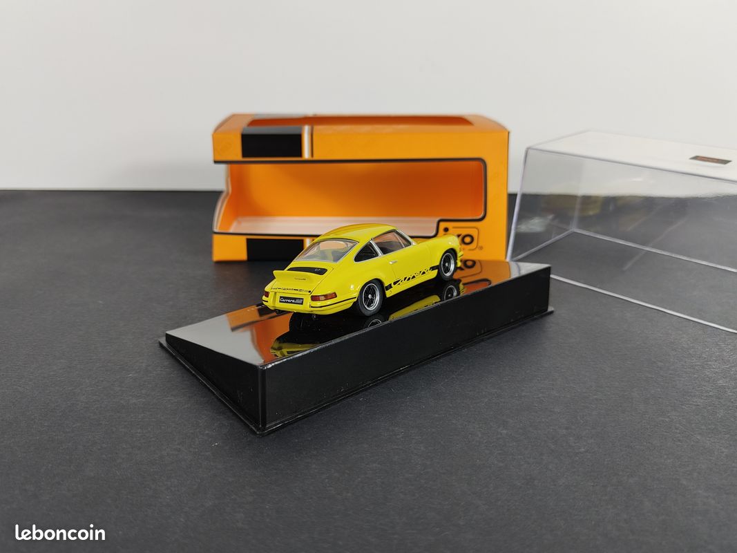 Porsche 911 Carrera 2.7L RS Jaune - Miniature Jouef Evolution 1/18 - Excellent état