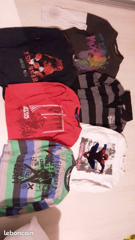 Lots de 6 polo - 6 ans (image 1)