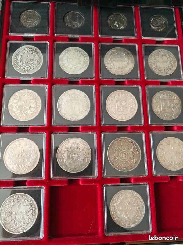 Coffret 172 Monnaies Françaises 1789/2001 (image 3)