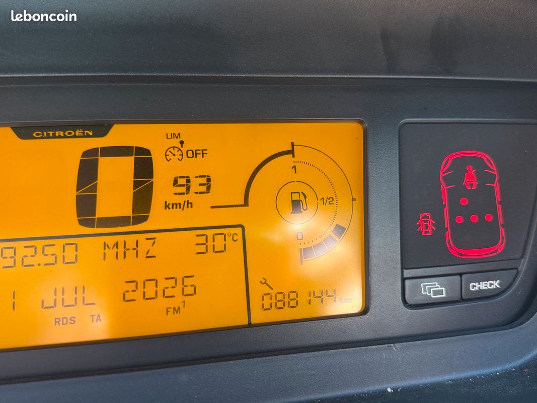 CITROEN C4 PICASSO 1.6 HDI 110 CV * Automatique * 1 Ere Main * 88 000 Kms (image 10)