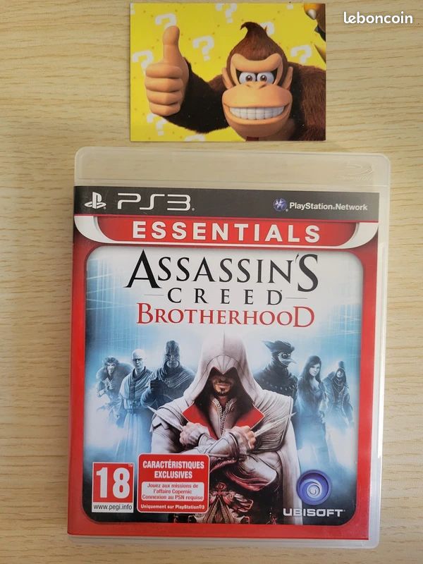 Jeu PS3 Assassin's Creed Brotherhood – Action/Aventure (bon état, Boîtier Inclus)