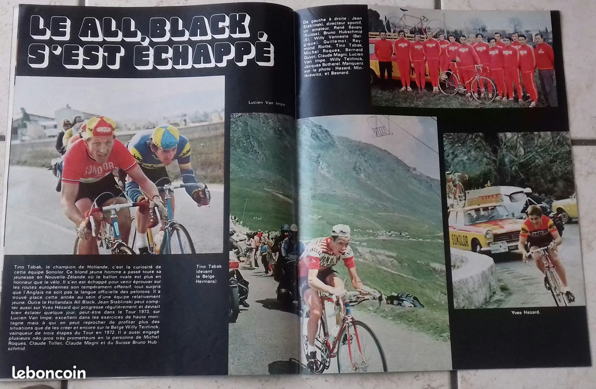 MIROIR DU CYCLISME 213 03.1976 PARIS NICE Michel LAURENT OCANA HET VOLK PEETERS EUR 11,50 - FR