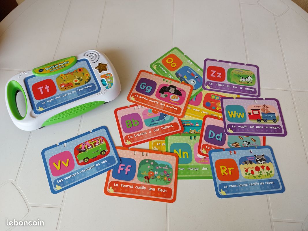 Tablette éducative - TactiKid Pocket Apprenti lecture pour enfants - Prix en Algérie | DZ