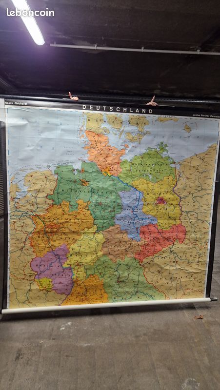 Ancienne carte d'école d'Allemagne (image 2)
