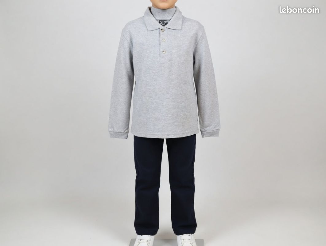 Long modèle décontracté garçons à capuche Trench C... - Grandado