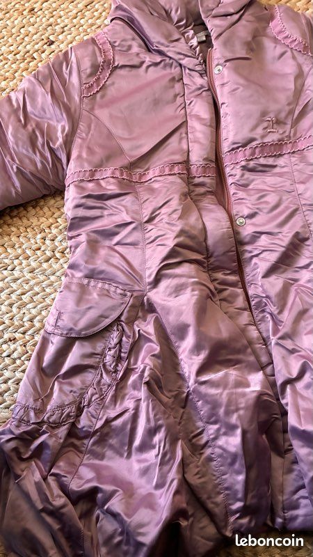 Parka Enfant Repetto (Marese) Marron Glacé - Taille 8 Ans - 100% Coton - Occasion En Très Bon état - Manteau D'hiver