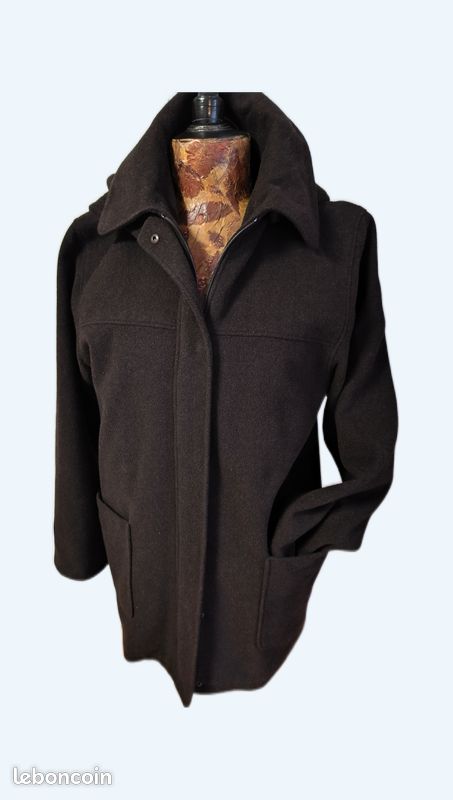 Manteau femme marron (image 1)