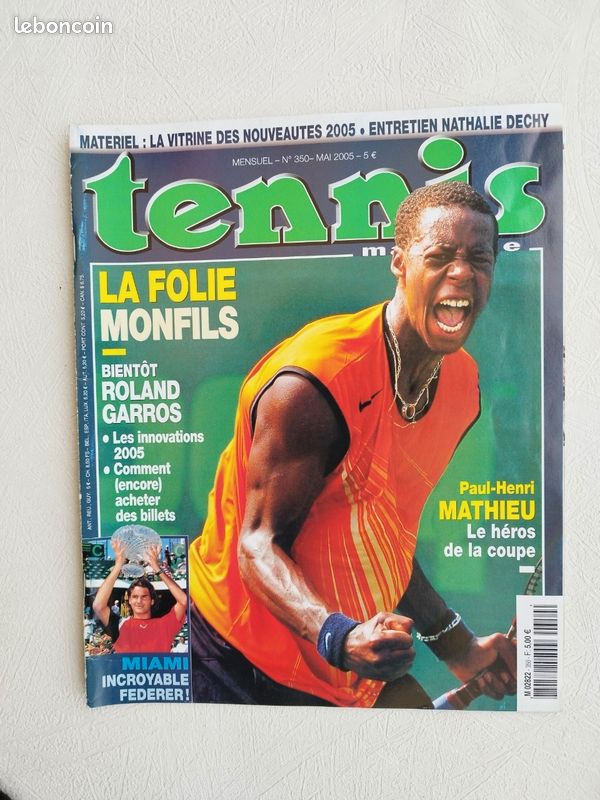 Tennis Magazine N°289 – Avril 2000 – Numéro Souvenir – État Très Bon