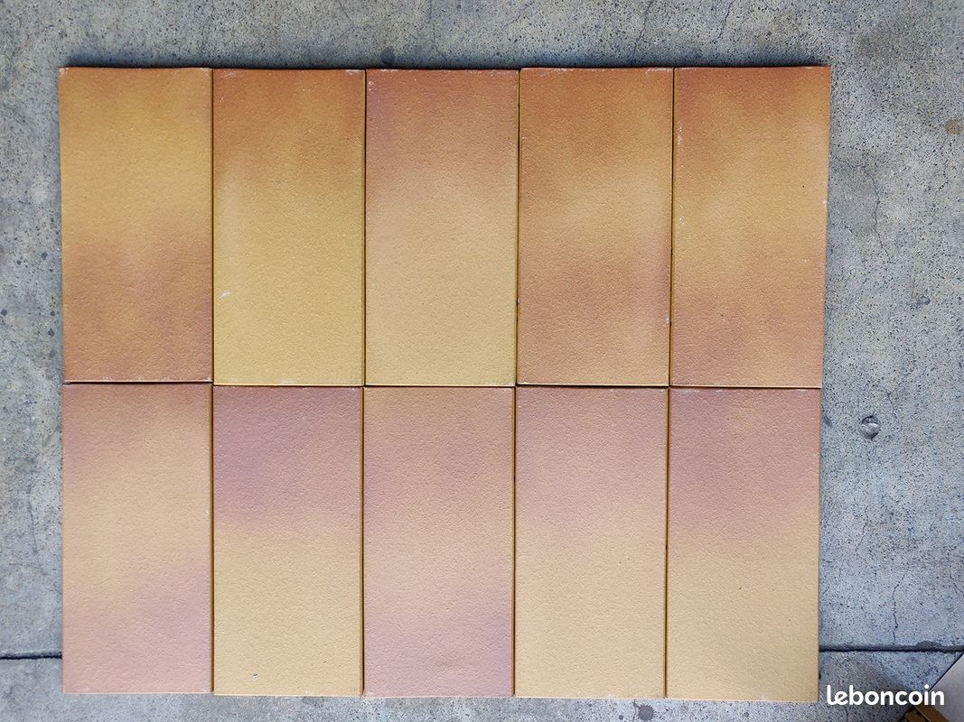 Carreaux Grès étiré 11,5x24 cm flammé (image 3)
