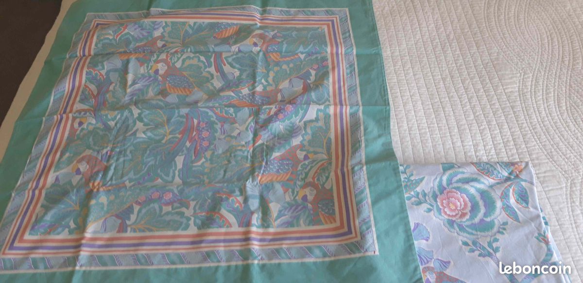Olivier Desforges : Drap Coton (pour lit 2 places) + 2 Taies Taille XL (image 5)