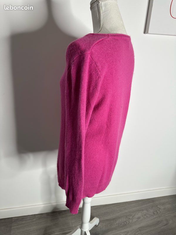 Pull rose bonbon angora balsamik T38/40 M/L (image 5)