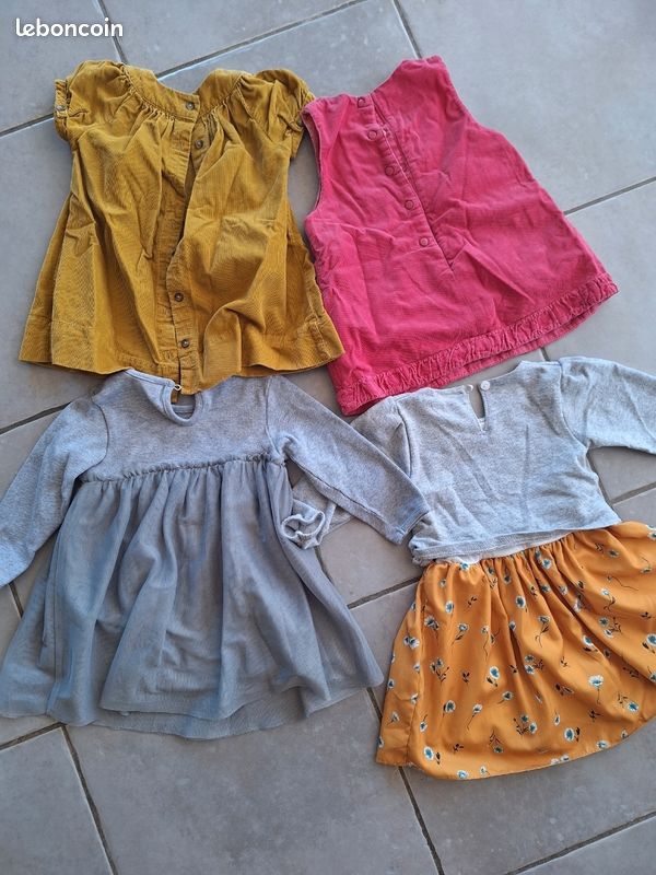Lot 4 robes 18 mois (image 2)