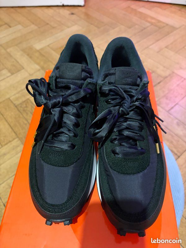 Nike LD Waffle Sacai Nylon Noir (image 4)