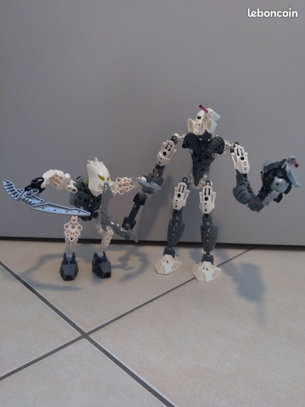Lego Bionicle Kopaka + Solek (image 1)