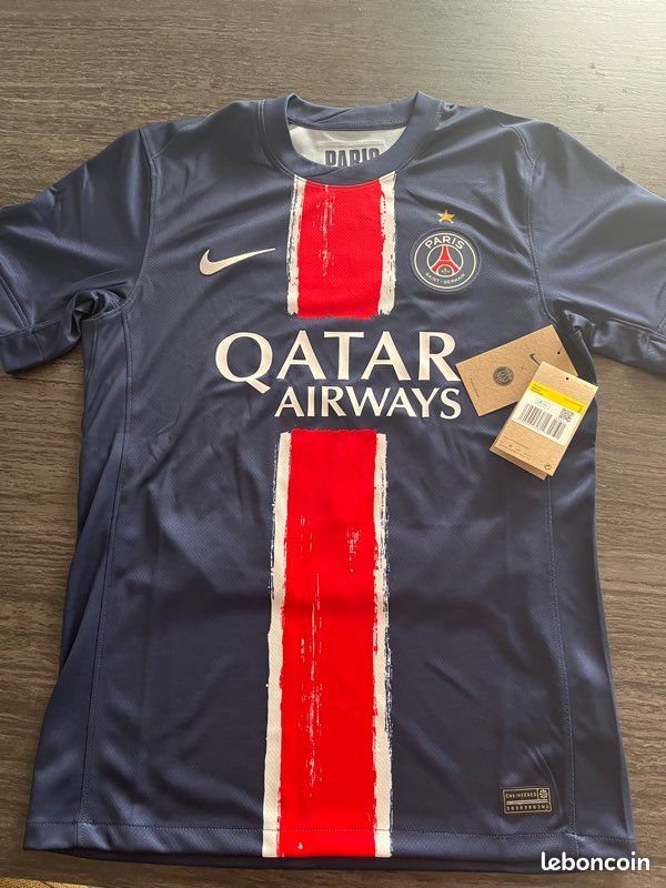 Maillot PSG 1 Étoile Champions League 2024/2025 Rose