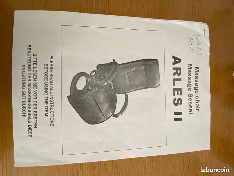 Fauteuil de massage (image 5)