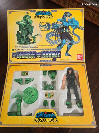 Les Chevaliers du zodiaque En Boite Le Dragon De Bronze Bandai Année 1987