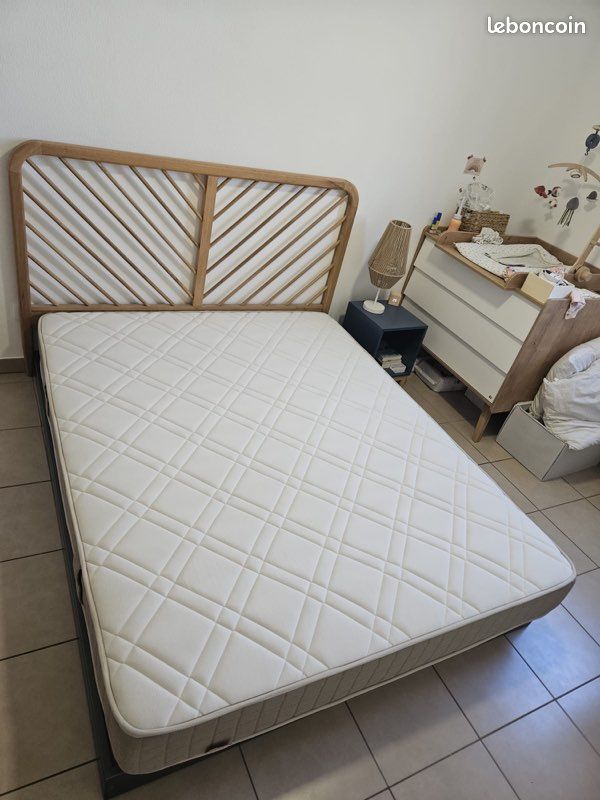 Matelas 160x200 cm - Fougère (Alinéa) - Soutien Ferme - Epeda (image 1)