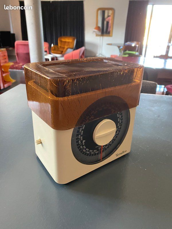 Balance alimentaire vintage Terraillon carreaux années 70
