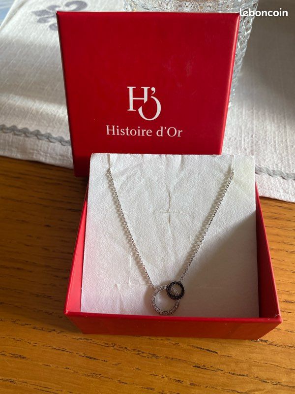 Collier cercles entrelacés - Mimy Bijoux