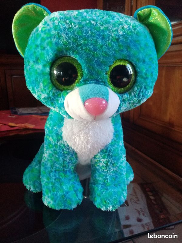 Peluche TY Leona leopard 35 cms (image 1)