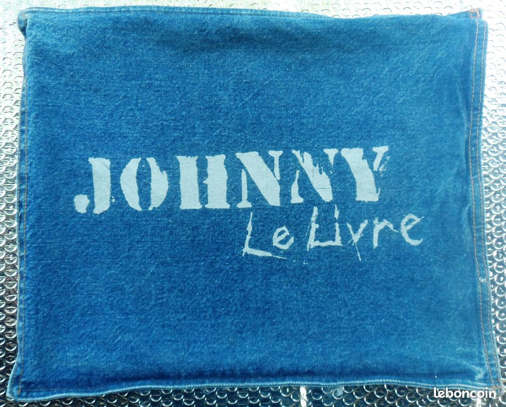 Johnny hallyday le livre métal très peu utilisé comme neuf série speciale collector numerotee 37256 (image 2)