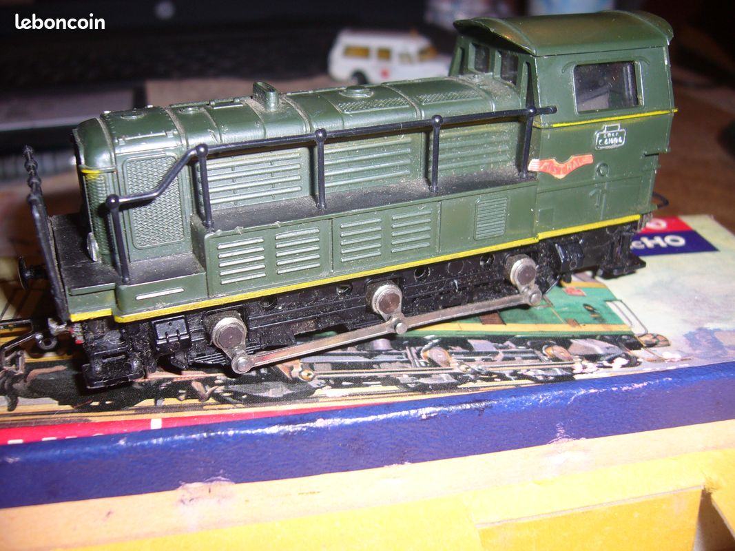 Locomotive Hornby O Mécanique – Réservoir EST 1924, Tôle, 16cm, Fonctionne, Bon état
