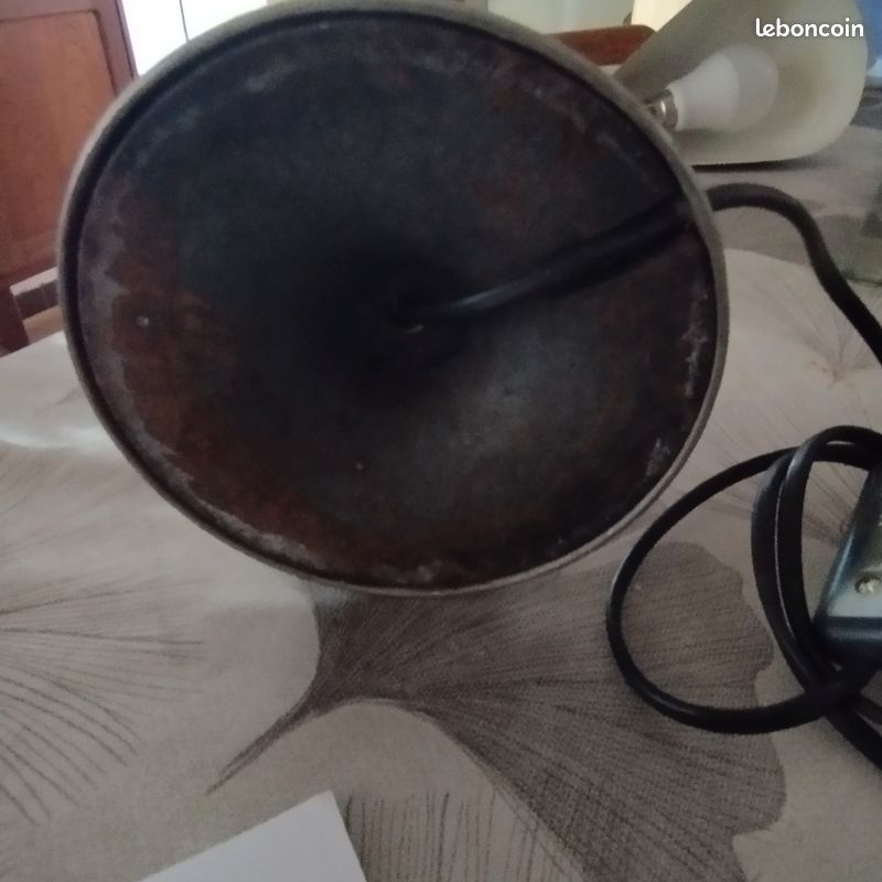 Lampe de bureau industrielle vintage (image 4)