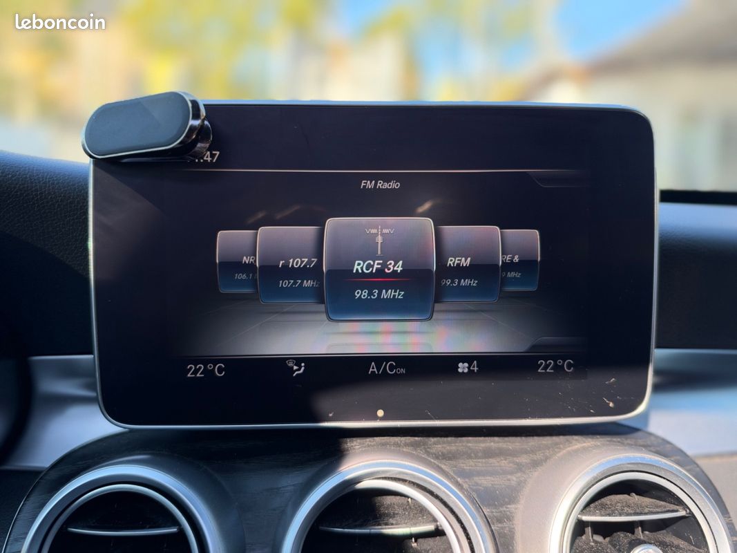 Mercedes CLASSE C BREAK 220 d Sportline 9G-Tronic {TOIT OUVRANT - SIEGE ELECTRIQUE - SON BURMESTER} (image 28)