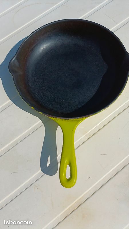 Lot Poêle Et Faitout Le Creuset - Céramique - Compatible Induction, Gaz, électrique - Occasion