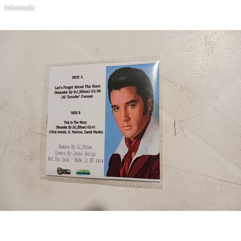 Elvis presley let's forget about the stars mini cd 2 titres (image 2)