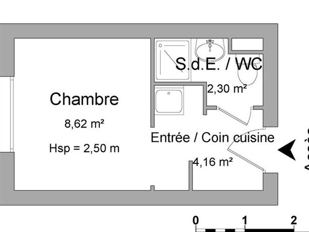 Appartement a louer chaville - 1 pièce(s) - 15 m2 - Surfyn