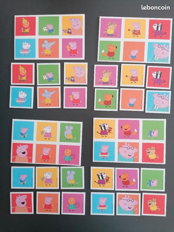 Loto Peppa Pig - 4 planches (image 2)